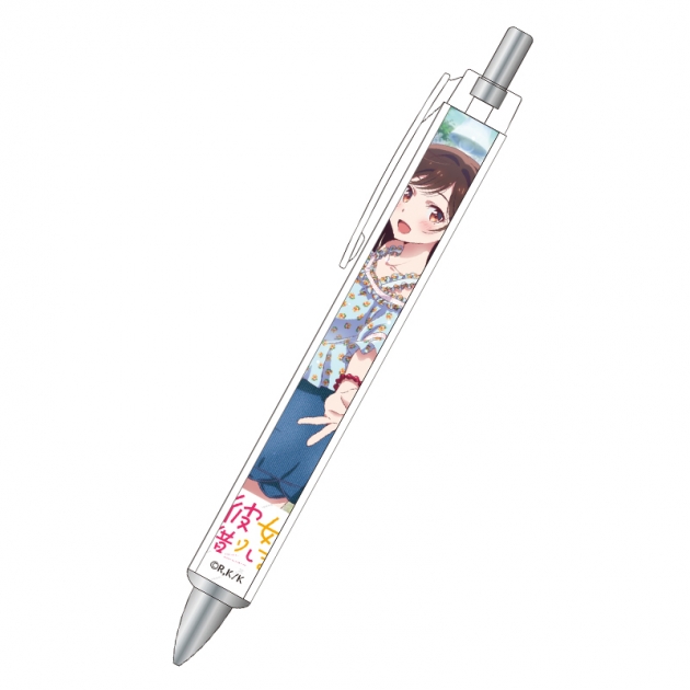 【グッズ-ボールペン】彼女、お借りします 太軸ボールペン 千鶴

