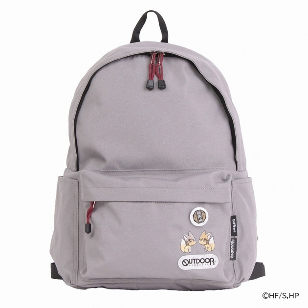 【グッズ-バッグ】ハイキュー!! &OUTDOORコラボ リュック　グレー【再販】
