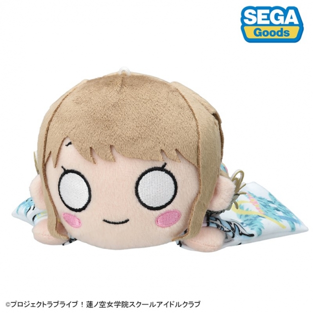 【グッズ-ぬいぐるみ】ラブライブ!蓮ノ空女学院スクールアイドルクラブ　 寝そべり ぬいぐるみ  “徒町小鈴-加賀友禅こらぼ柄衣装”(S)
