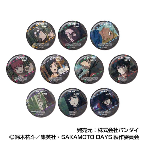 【グッズ-バッジ】SAKAMOTO DAYS メモリーキラッとCANバッジVol.2