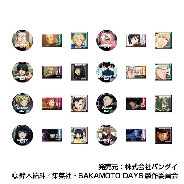 【グッズ-バッジ】SAKAMOTO DAYS あれこれぷちCANバッジ