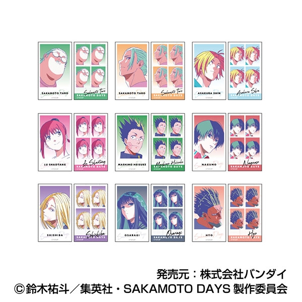 【グッズ-ステッカー】SAKAMOTO DAYS メモリーカットステッカーIDphoto　レタコレ