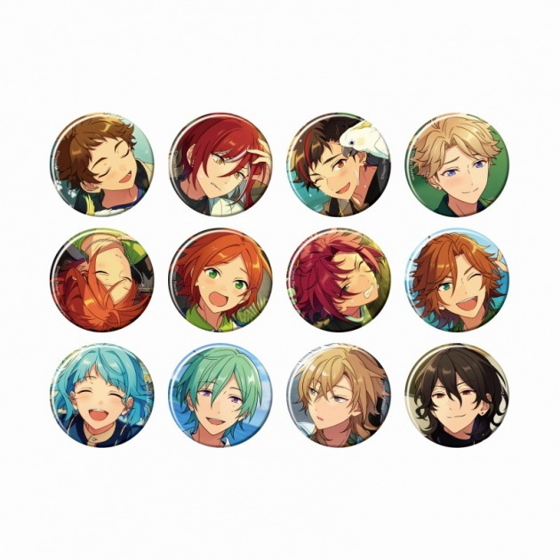 【グッズ-バッチ】あんさんぶるスターズ!! コレクション缶バッジ[2025 Jul.]-Casual Side-

