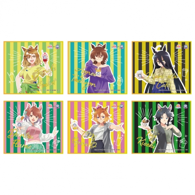 【グッズ-色紙】劇場版『ウマ娘 プリティーダービー 新時代の扉』 トレーディング箔押しミニ色紙 コンプリートBOX【ロールアイスクリームファクトリー】
