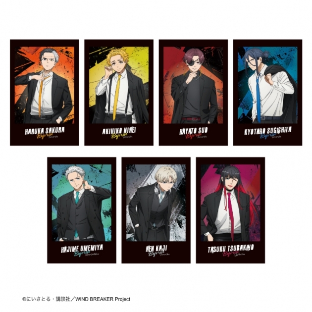 【グッズ-カード】WIND BREAKER トレーディングインスタントフォトフィルム スーツver(全7種)
