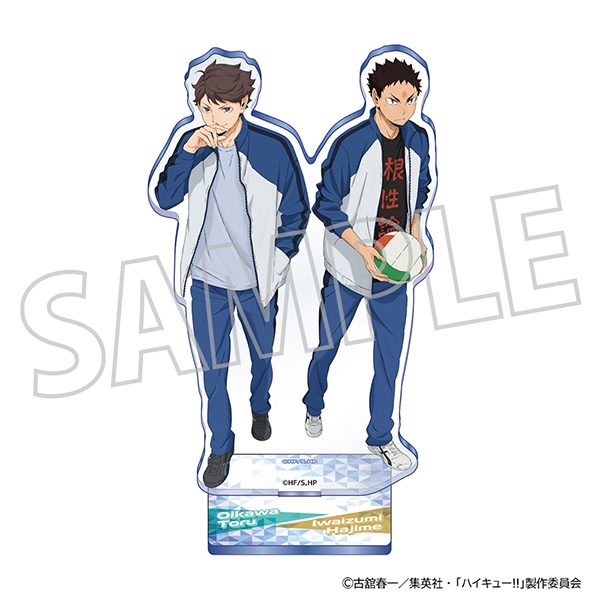 【グッズ-スタンドポップ】ハイキュー!! ふちからすたんど(アクリルスタンド)/及川・岩泉
