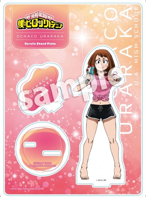 【グッズ-スタンドポップ】僕のヒーローアカデミア ウォーターガンアクリルスタンドプレート 麗日お茶子
