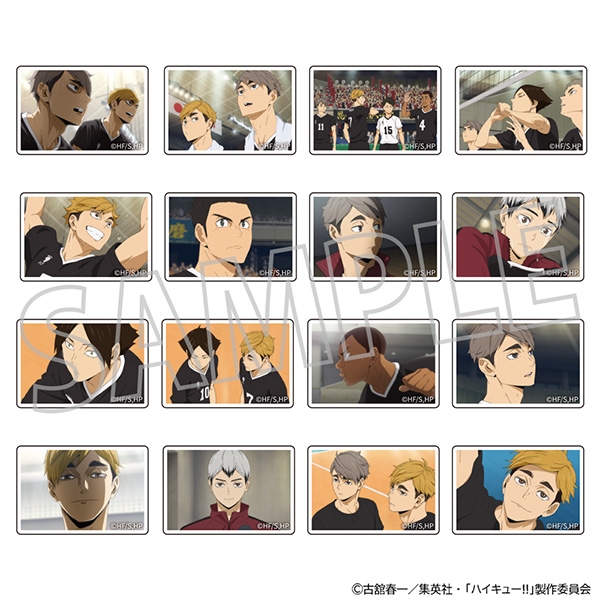 【グッズ-マグネット】ハイキュー!! カスタムマグネットコレクション/稲荷崎高校　2個入り　全16種
