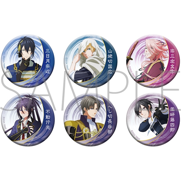 【グッズ-バッチ】刀剣乱舞 廻 -虚伝 燃ゆる本能寺- トレーディング缶バッジ
