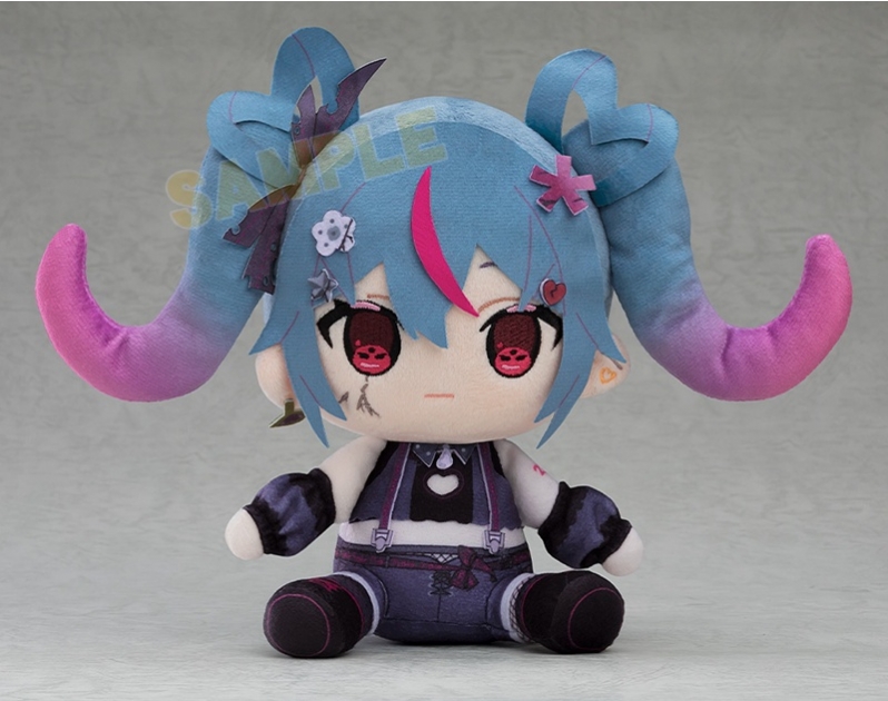 【グッズ-ぬいぐるみ】キャラクター・ボーカル・シリーズ01 初音ミク ぬいぐるみ デコミク ダークネス
