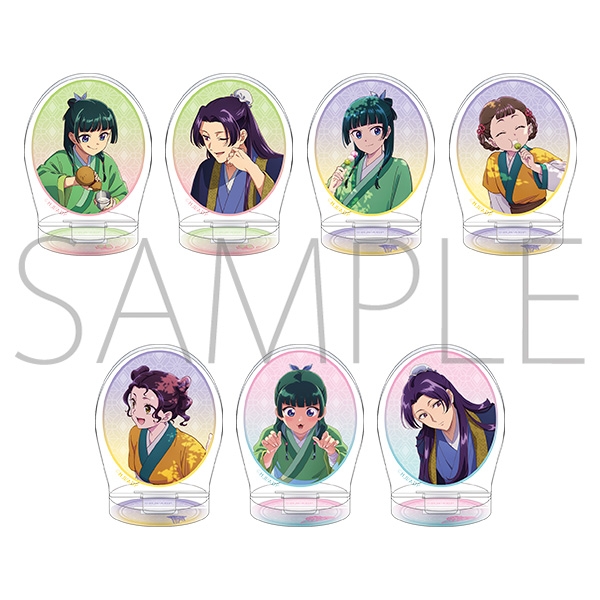 【グッズ-スタンドポップ】薬屋のひとりごと ちゅあスタ　ミニチュアアクリルスタンドコレクションvol.5/桜、藤の花、あじさい
