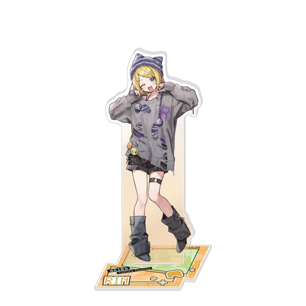 【グッズ-スタンドポップ】初音ミク アクリルスタンド akiba culture fashion/鏡音リン
