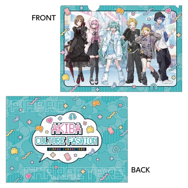 【グッズ-クリアファイル】初音ミク クリアファイル akiba culture fashion
