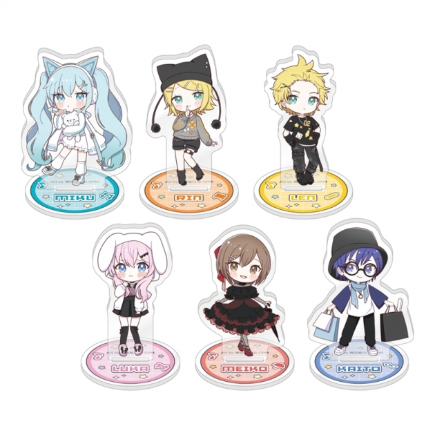 【グッズ-スタンドポップ】初音ミク トレーディングちびキャラアクリルスタンド akiba culture fashion
