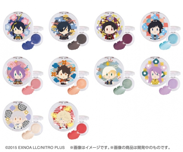 【グッズ-化粧雑貨】刀剣乱舞ONLINE ポンデクルール マルチカラーバーム
