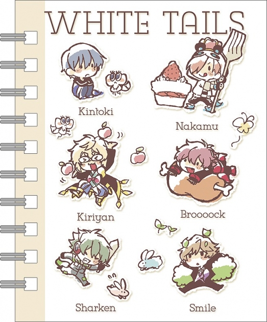 White Tails ワイテルズ くまめいと 6点セット キャラバッジコレクション ゆるわいて トートバッグ メモ帳 21年7月発売attic キャラクター グッズ 雑貨情報