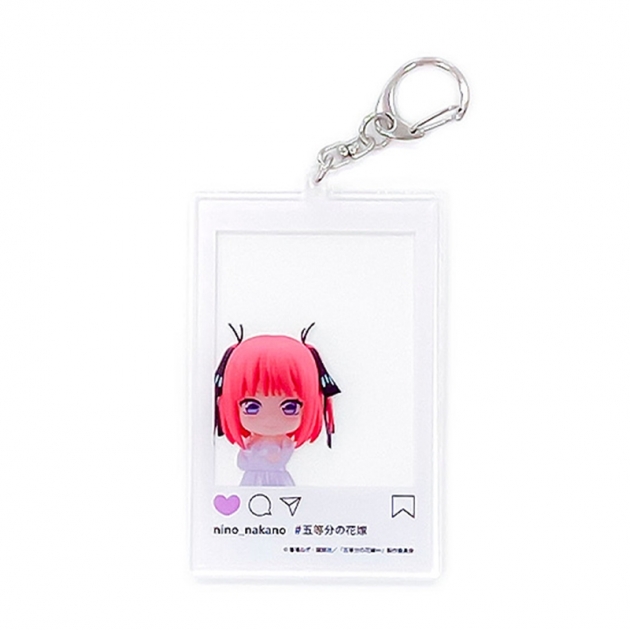 【グッズ-キーホルダー】五等分の花嫁∽ ねんどろいどぷらす フォトフレーム風アクリルキーホルダー 中野二乃
