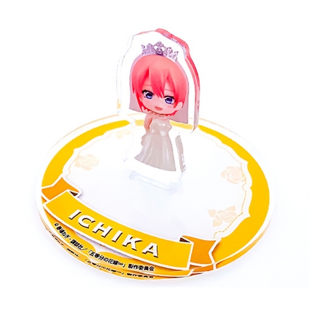 【グッズ-スタンドポップ】五等分の花嫁∽ ねんどろいどぷらす カプセルスタンド 中野一花
