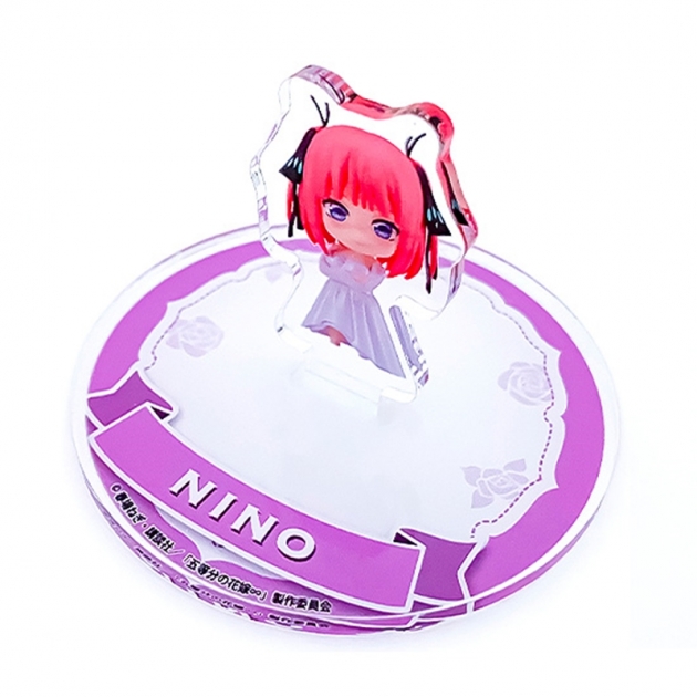【グッズ-スタンドポップ】五等分の花嫁∽ ねんどろいどぷらす カプセルスタンド 中野二乃
