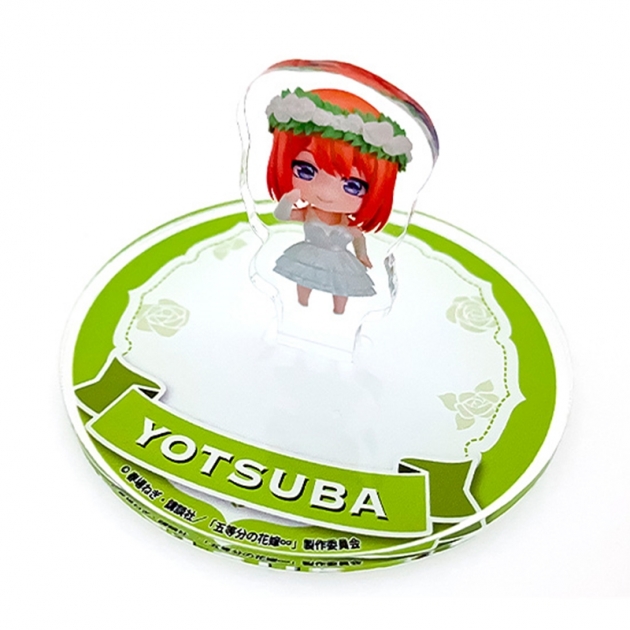 【グッズ-スタンドポップ】五等分の花嫁∽ ねんどろいどぷらす カプセルスタンド 中野四葉
