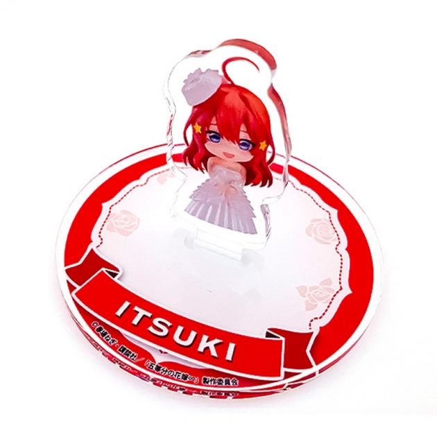 【グッズ-スタンドポップ】五等分の花嫁∽ ねんどろいどぷらす カプセルスタンド 中野五月
