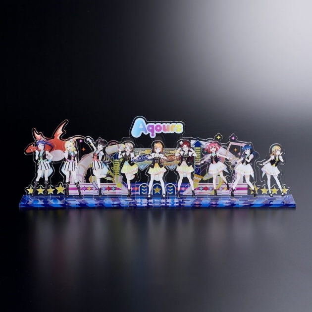 【グッズ-スタンドポップ】ラブライブ!サンシャイン!! 浦の星女学院購買部 ライブステージアクリルジオラマ Aqours 6th LoveLive! ～KU-RU-KU-RU Rock 'n' Roll TOUR～ <OCEAN/SUNNY STAGE >
