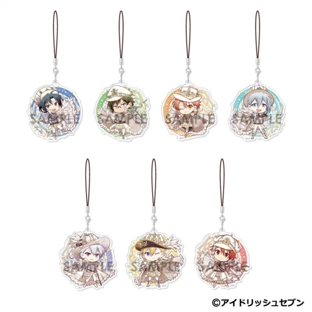 【グッズ-ストラップ】アイドリッシュセブン きゃらふぃーゆアクリルストラップ～5th Anniversary～BOX.A【再販】

