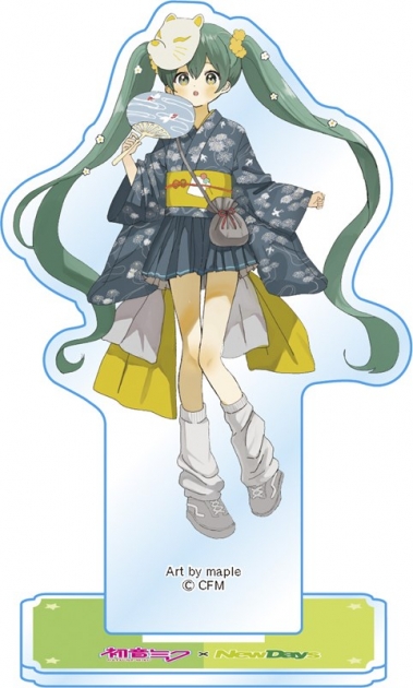 【グッズ-スタンドポップ】初音ミク×NewDays アクリルスタンド maple
