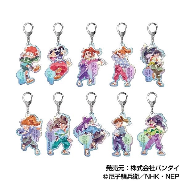 【グッズ-キーホルダー】忍たま乱太郎 オーロラアクリルキーホルダー レタコレ Vol.3

