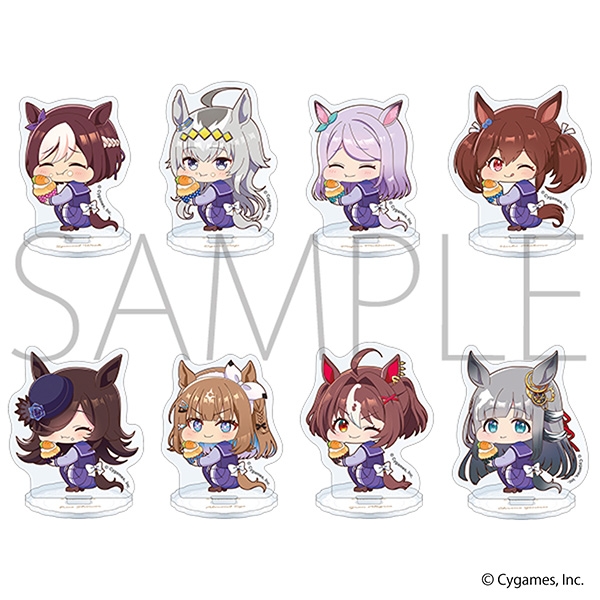 【グッズ-スタンドポップ】ウマ娘 プリティーダービー かぷりっこ ほおばるアクリルスタンドコレクション
