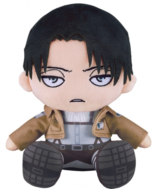 【グッズ-ぬいぐるみ】進撃の巨人 ぬいぐるみ リヴァイ
