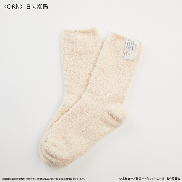 【グッズ-靴下】ハイキュー!! ルームソックス(レディース)ORN 日向翔陽【Palude】
