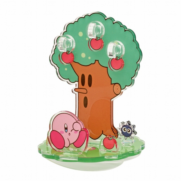 【グッズ-スタンドポップ】星のカービィ うごくジオラマアクリルスタンド ②ウィスピーウッズ(カービィ&ゴルドー)【再販】

