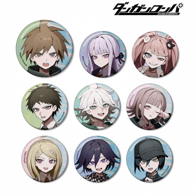 【グッズ-バッチ】ダンガンロンパシリーズ 描き起こし Art by さくしゃ2 トレーディングホログラム缶バッジ【アニメイト限定】【アニメイト特典付】【再販】

