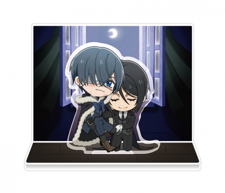 【グッズ-スタンドポップ】TVアニメ『黒執事 -緑の魔女編-』 ジオラマアクリルスタンド 3.セバスチャン・ミカエリス&シエル・ファントムハイヴ
