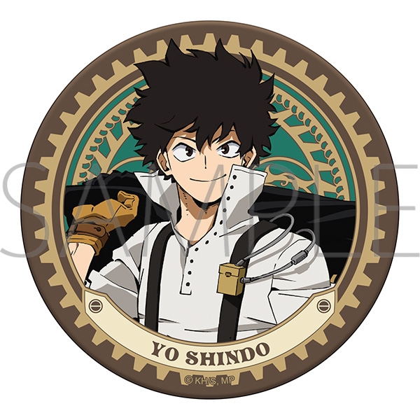 【グッズ-コースター】僕のヒーローアカデミア レザーコースター　真堂　揺　スチームパンクver.
