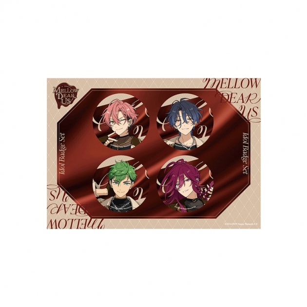 【グッズ-バッチ】あんさんぶるスターズ!!Bright me up!! アイドルバッジセット [MELLOW DEAR US]
