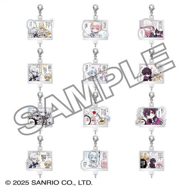 【グッズ-チャーム】フラガリアメモリーズ シークレットチャーム BLUE BOUQUET 4コマ
