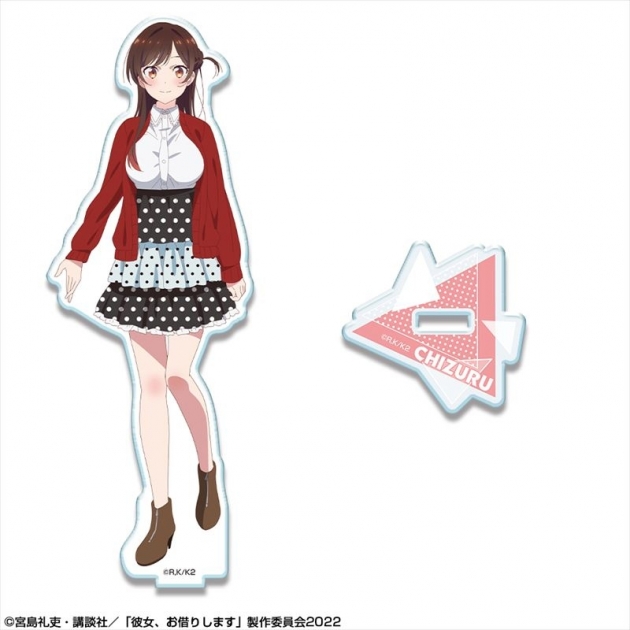 【グッズ-スタンドポップ】彼女、お借りします アクリルスタンド デザイン01(水原千鶴/A)【再販】
