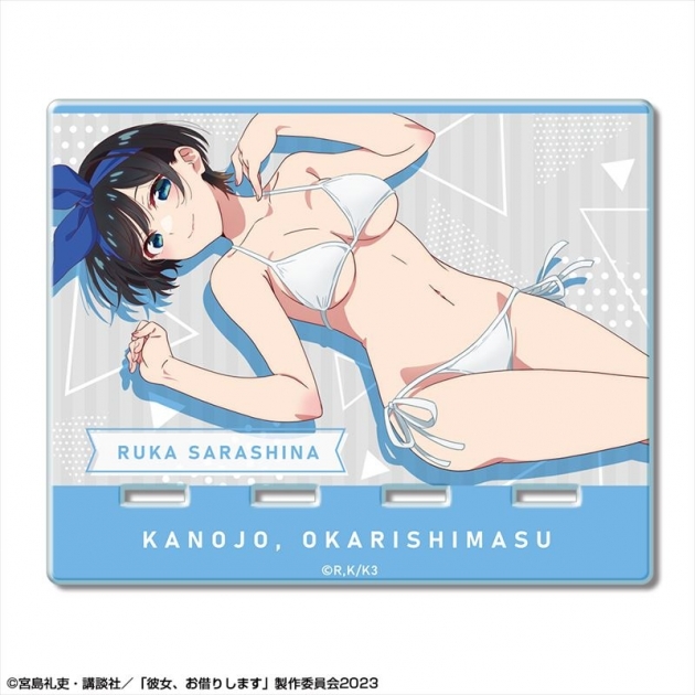 【グッズ-スタンドポップ】彼女、お借りします アクリルスマホスタンド Ver.3 デザイン03(更科瑠夏)【再販】
