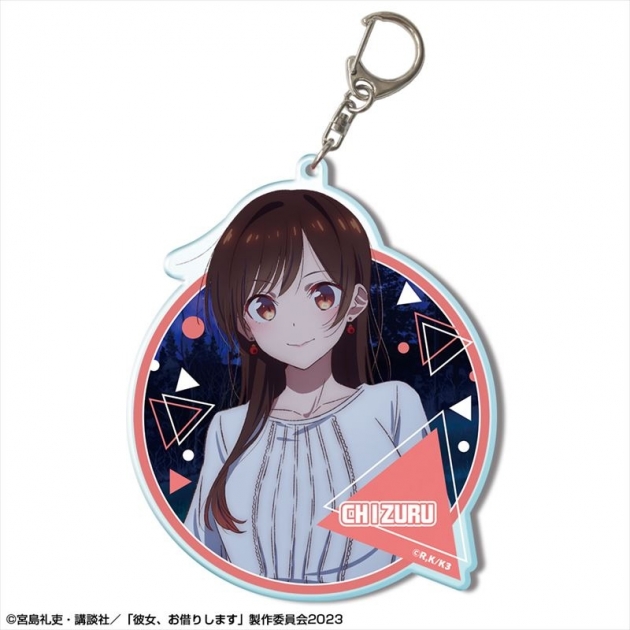 【グッズ-キーホルダー】彼女、お借りします ビッグアクリルキーホルダー Ver.2 デザイン01(水原千鶴/A)【再販】
