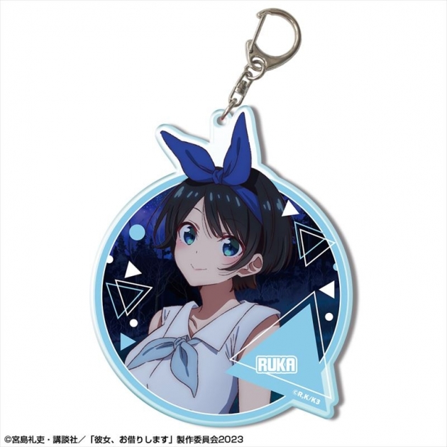 【グッズ-キーホルダー】彼女、お借りします ビッグアクリルキーホルダー Ver.2 デザイン03(更科瑠夏/A)【再販】
