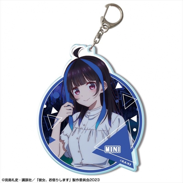【グッズ-キーホルダー】彼女、お借りします ビッグアクリルキーホルダー Ver.2 デザイン05(八重森みに/A)【再販】
