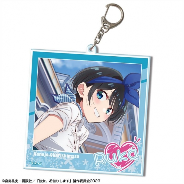 【グッズ-キーホルダー】彼女、お借りします ビッグアクリルキーホルダー Ver.2 デザイン08(更科瑠夏/B)【再販】
