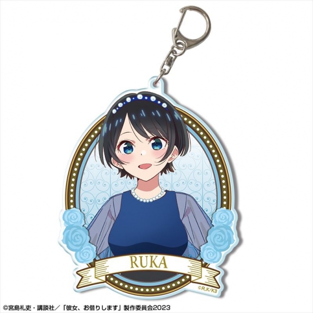【グッズ-キーホルダー】彼女、お借りします ビッグアクリルキーホルダー Ver.2 デザイン13(更科瑠夏/C)【再販】
