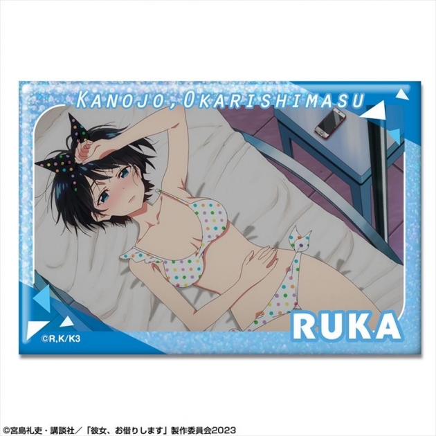 【グッズ-バッチ】彼女、お借りします ホログラム缶バッジ Ver.2 デザイン10(更科瑠夏/A)【再販】
