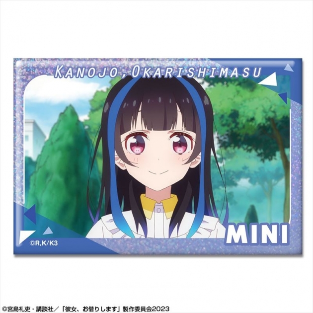 【グッズ-バッチ】彼女、お借りします ホログラム缶バッジ Ver.2 デザイン16(八重森みに/A)【再販】
