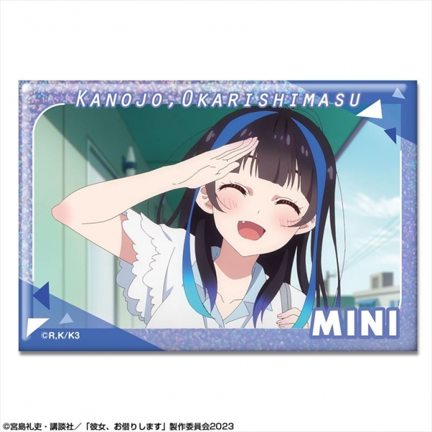 【グッズ-バッチ】彼女、お借りします ホログラム缶バッジ Ver.2 デザイン17(八重森みに/B)【再販】
