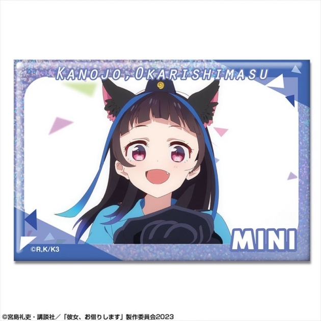【グッズ-バッチ】彼女、お借りします ホログラム缶バッジ Ver.2 デザイン18(八重森みに/C)【再販】
