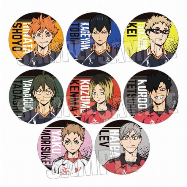 【グッズ-バッチ】ハイキュー!! トレーディング缶バッジ【再販】

